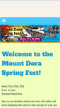 Mobile Screenshot of mountdoraspringshow.com