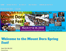 Tablet Screenshot of mountdoraspringshow.com